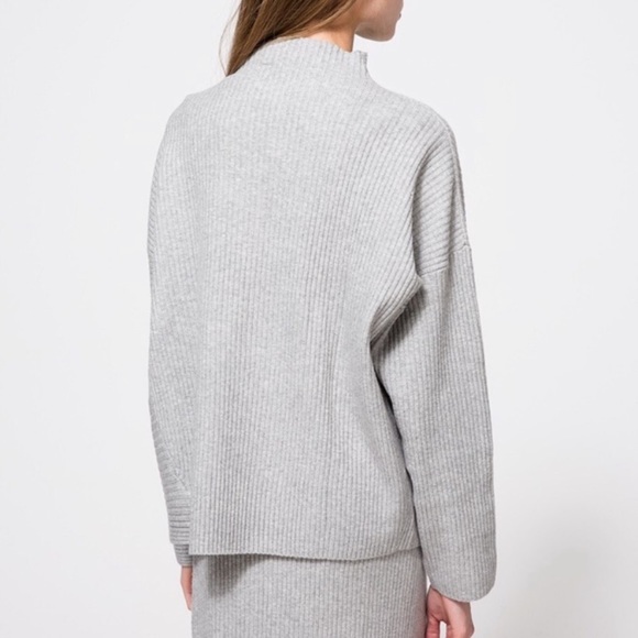 Cheap Monday grey Rival sweater revolve xsmall ribbed - Picture 4 of 11